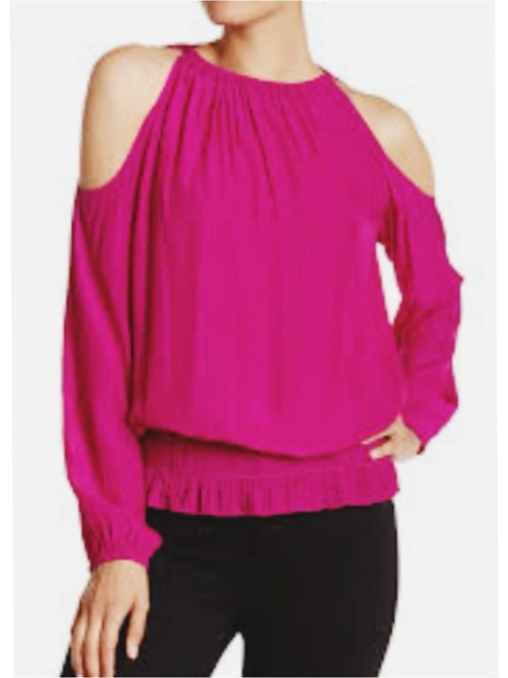 Ramy Brook Lauren Cold Shoulder top Size small